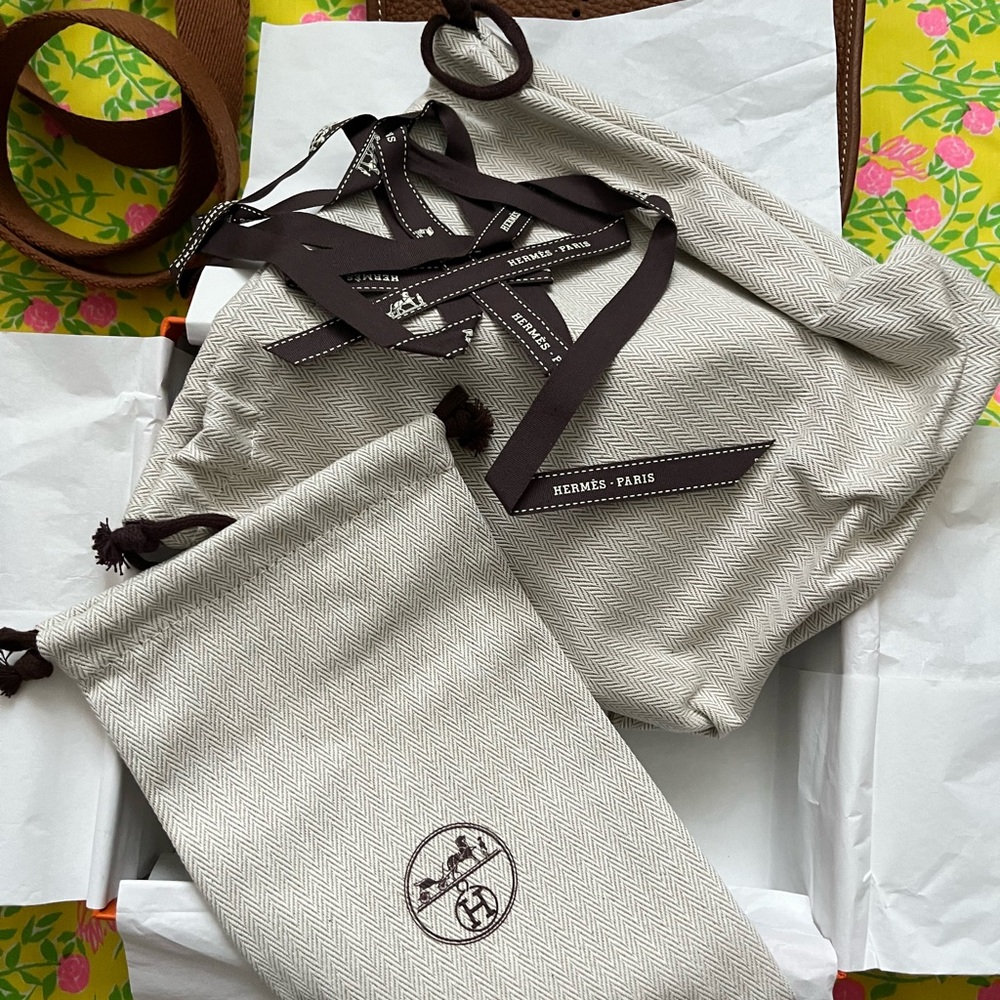 Hermes Gold on Gold TPM Evelyne Mini - Picture 13 of 16